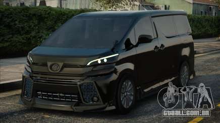 Toyota Vellfire 2018 para GTA San Andreas