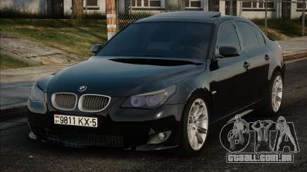 BMW e60 530i Black para GTA San Andreas