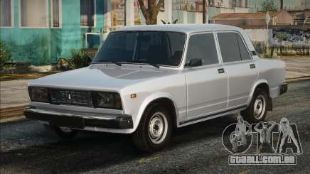 VAZ 2105 Branco em stock para GTA San Andreas