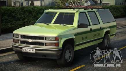 Chevrolet Suburban GMT400 1998 Coleção de dinheiro para GTA San Andreas