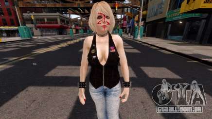 Ashley Graham (Biker) para GTA 4