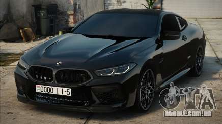 BMW M8 Competition com iluminação interior para GTA San Andreas