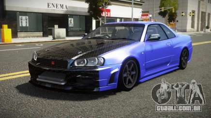 Nissan Skyline R34 Rufasey para GTA 4