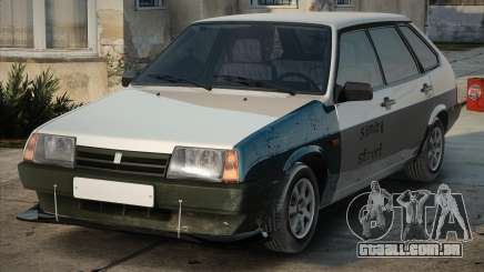 VAZ 2109 com novos detalhes para GTA San Andreas