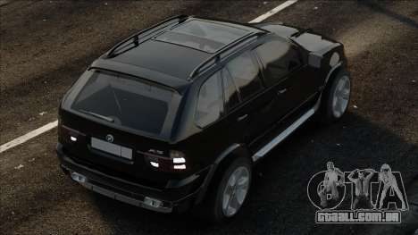 BMW X5 E53 Black para GTA San Andreas