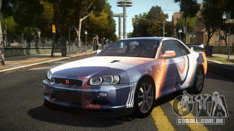 Nissan Skyline R34 Niohashi S13 para GTA 4