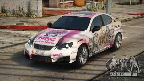 2009 Lexus IS-F (USE20) para GTA San Andreas