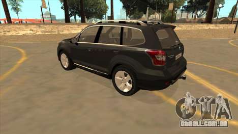 Subaru Forester XT (2015) para GTA San Andreas