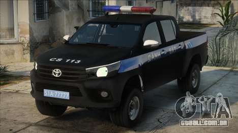 Toyota Hilux - Police para GTA San Andreas