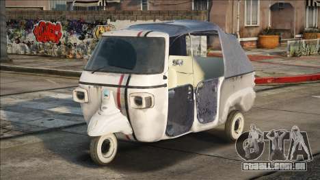 Tuktuk Piaggio Ape Calessino Taxi para GTA San Andreas