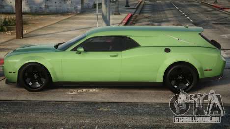 Carro funerário Dodge Challenger SRT para GTA San Andreas