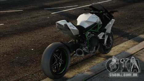 KAWASAKI NINJA H2R DRAG para GTA San Andreas