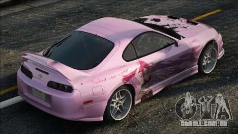 Toyota Supra A80 Girl para GTA San Andreas