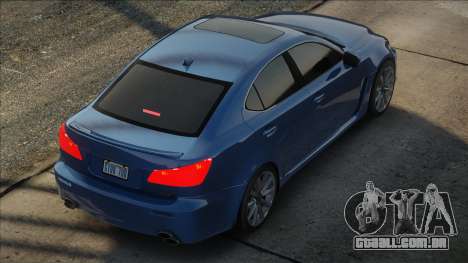 2009 Lexus IS-F (USE20) para GTA San Andreas