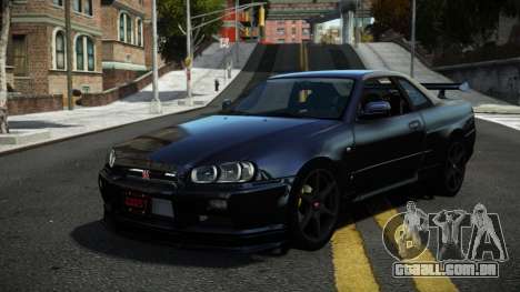 Nissan Skyline R34 Backil para GTA 4