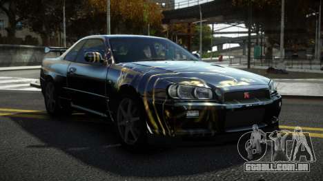 Nissan Skyline R34 Tufusa S6 para GTA 4