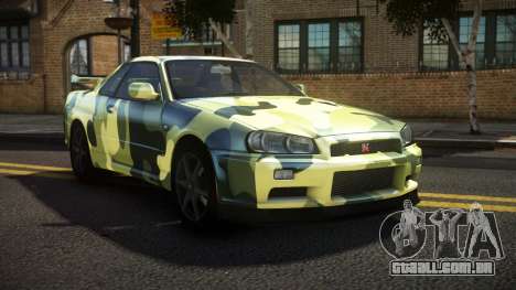 Nissan Skyline R34 Niohashi S2 para GTA 4