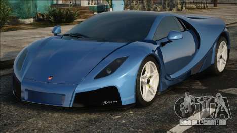 GTA Spano Blue para GTA San Andreas