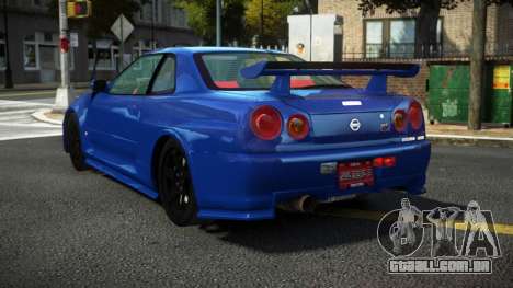 Nissan Skyline R34 Tadiley para GTA 4