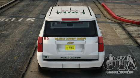 OCSO 2016 Chevy Tahoe para GTA San Andreas