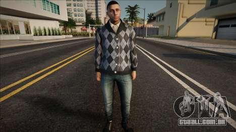 Um jovem em um suéter para GTA San Andreas