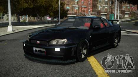 Nissan Skyline R34 Vucka para GTA 4