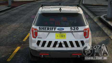 OCSO 2016 Ford Explorer para GTA San Andreas