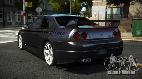 Nissan Skyline R33 Bolida para GTA 4