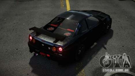 Nissan Skyline R34 Vucka para GTA 4