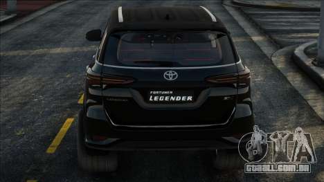 2022 Toyota Fortuner Legender para GTA San Andreas