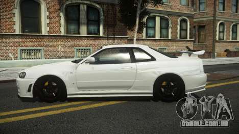 Nissan Skyline R34 Naquf para GTA 4