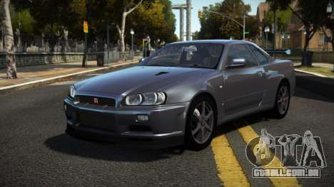 Nissan Skyline R34 Niohashi para GTA 4