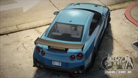 2021 Nissan GTR Blue para GTA San Andreas