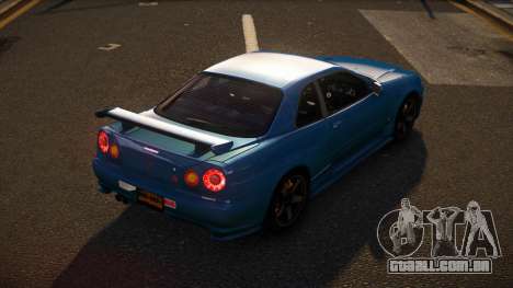 Nissan Skyline R34 Ezasimo para GTA 4