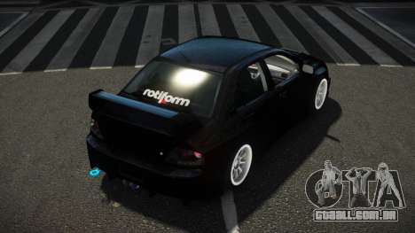 Mitsubishi Lancer Evo 8 Hulik para GTA 4