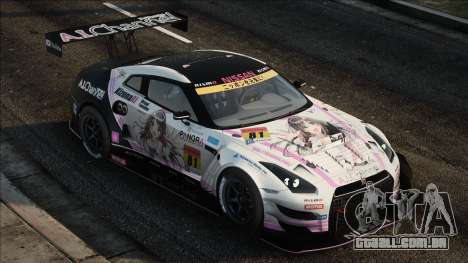 2014 Nissan GT-R Nismo GT3 para GTA San Andreas