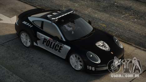 2014 Porsche 911 Turbo Police V1.1 para GTA San Andreas