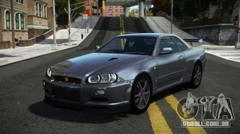 Nissan Skyline R34 Tufusa para GTA 4