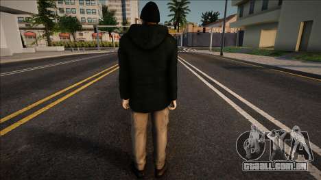 Rapaz em um chapéu e em um parque para GTA San Andreas