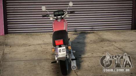 Honda CG 125 (FCR 900) para GTA San Andreas