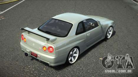 Nissan Skyline R34 Rikolas para GTA 4