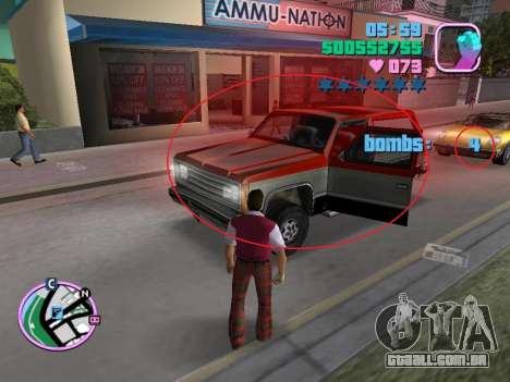 Bomba de Proximidade para GTA Vice City