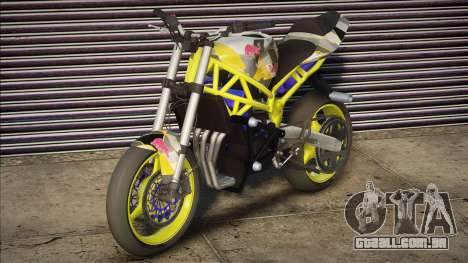 KAWASAKI-ZX6R STUNTBIKE para GTA San Andreas