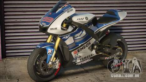 [2012] YAMAHA YZR-M1 JORGE LORENZO para GTA San Andreas