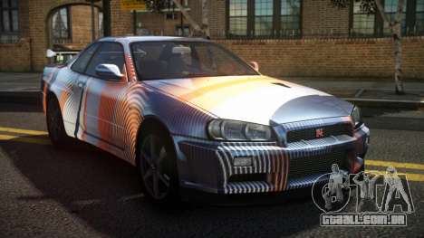 Nissan Skyline R34 Niohashi S13 para GTA 4