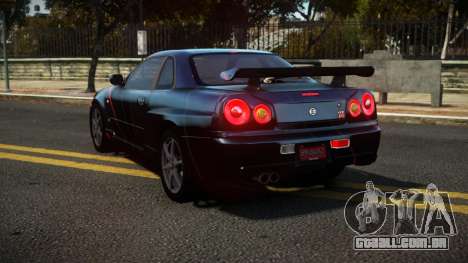 Nissan Skyline R34 Niohashi S9 para GTA 4