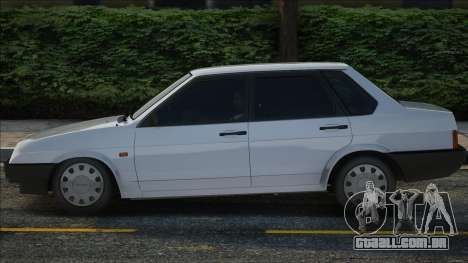 VAZ 21099 Branco (em estoque) para GTA San Andreas