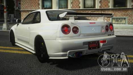 Nissan Skyline R34 Naquf para GTA 4