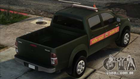 Toyota Hilux - Army para GTA San Andreas