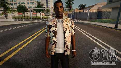 Jizzy em uma camisa para GTA San Andreas